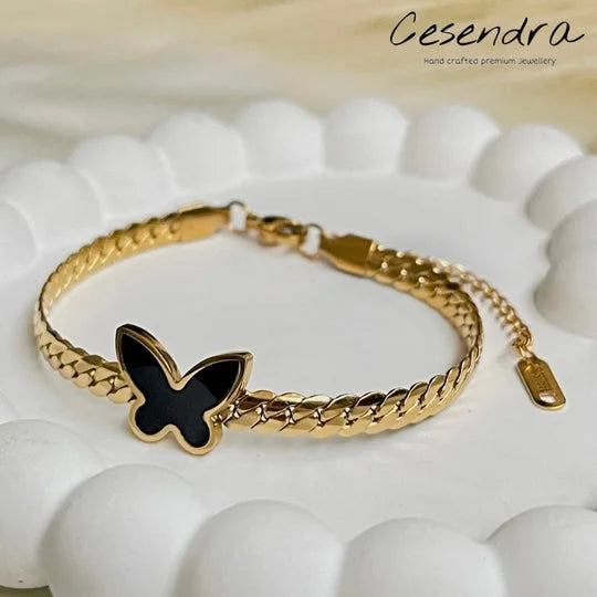 Butterfly Bracelet | Black