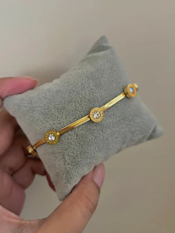 3 Chains Bracelet & Roman Italian Bracelet