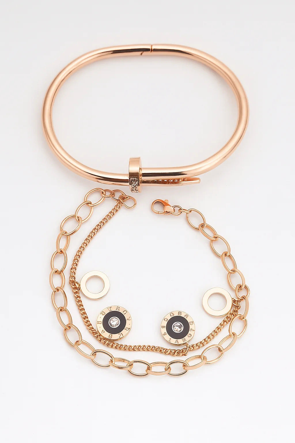 Cartier Nail & Roman Bracelets