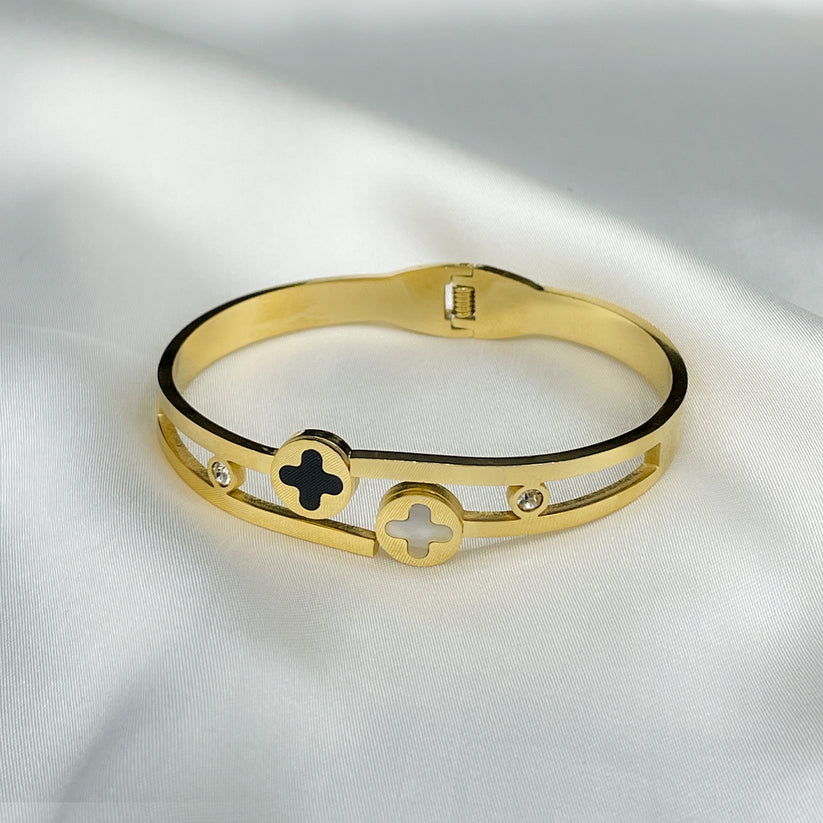 Vancleef Chain & Clover Bracelets