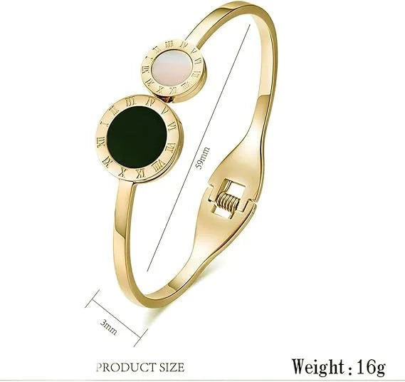 Roman Dual Stones Bracelet