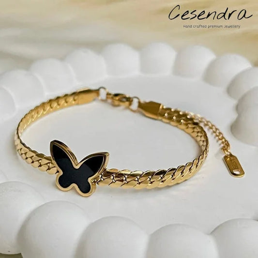 Butterfly Bracelet | Black