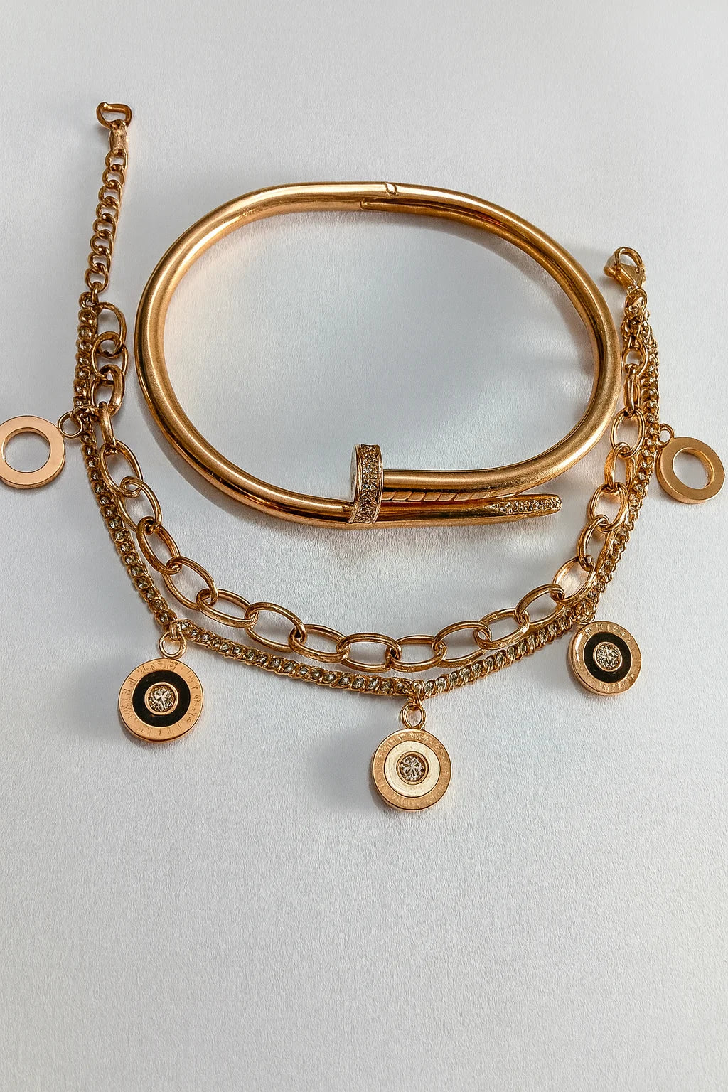 Cartier Nail & Roman Bracelets