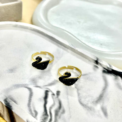 Swarovski Swan Ring