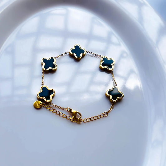 Clover Bracelet | Black