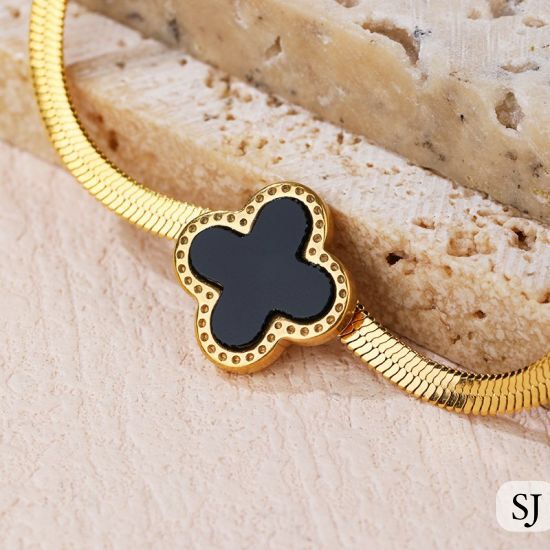 Vancleef Chain & Clover Bracelets