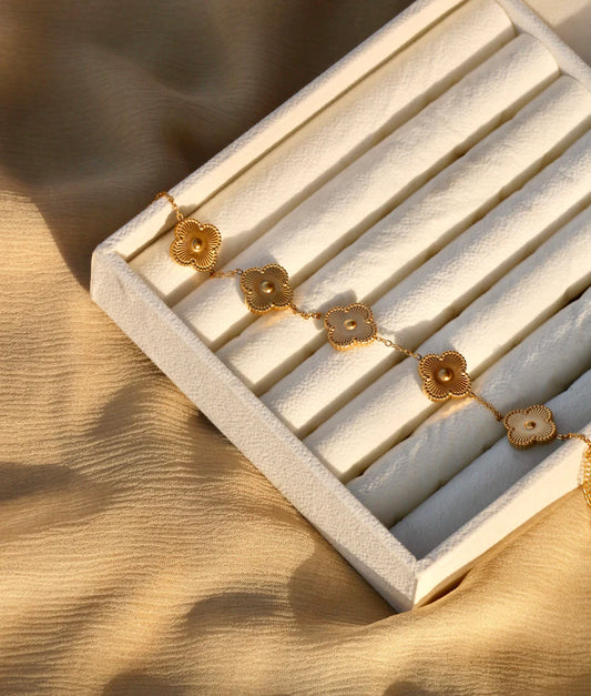 Clover Bracelet | Gold