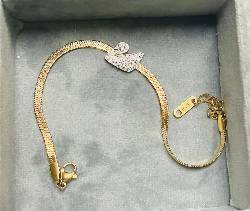 Swan Bracelet