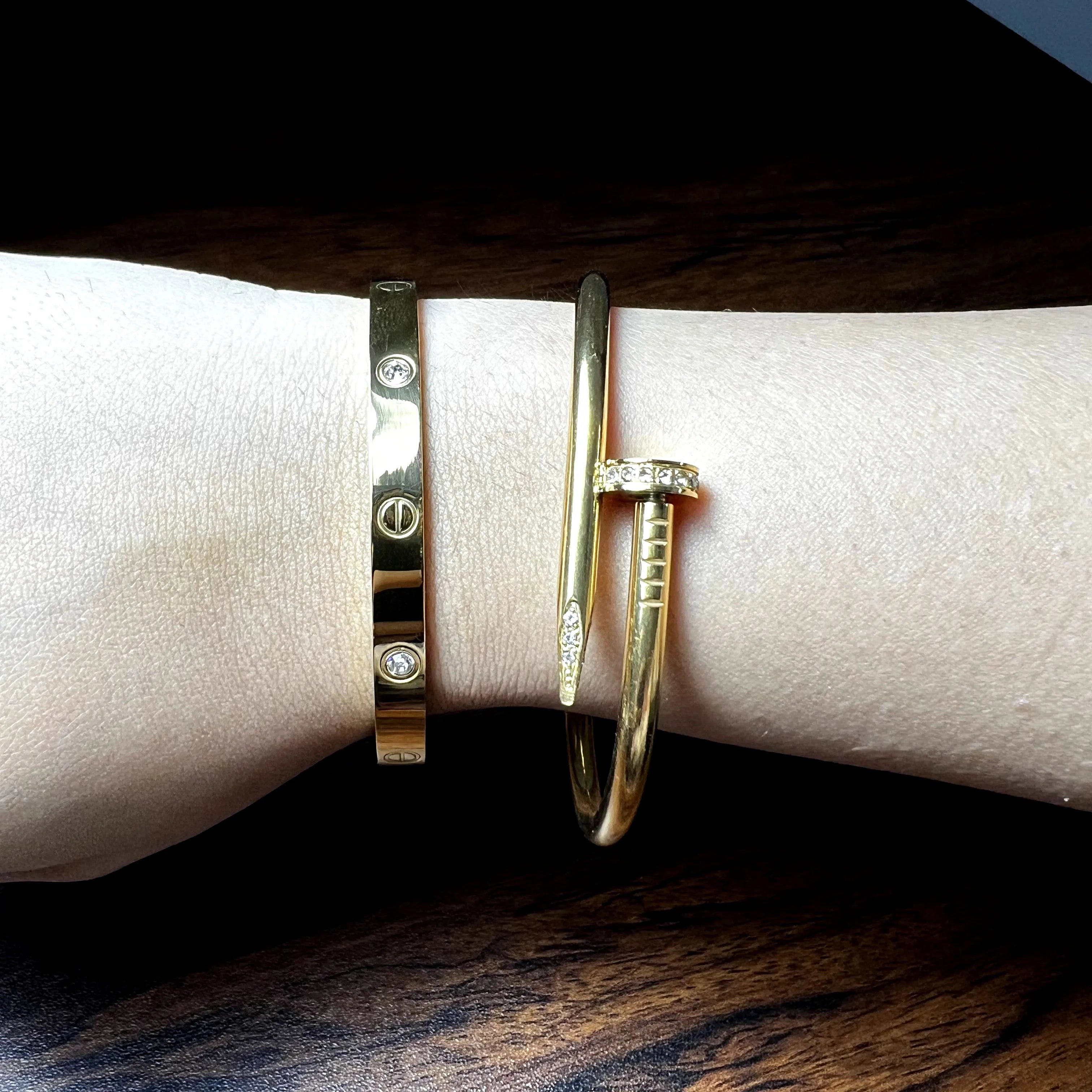 Love & Nail Stones Bracelets